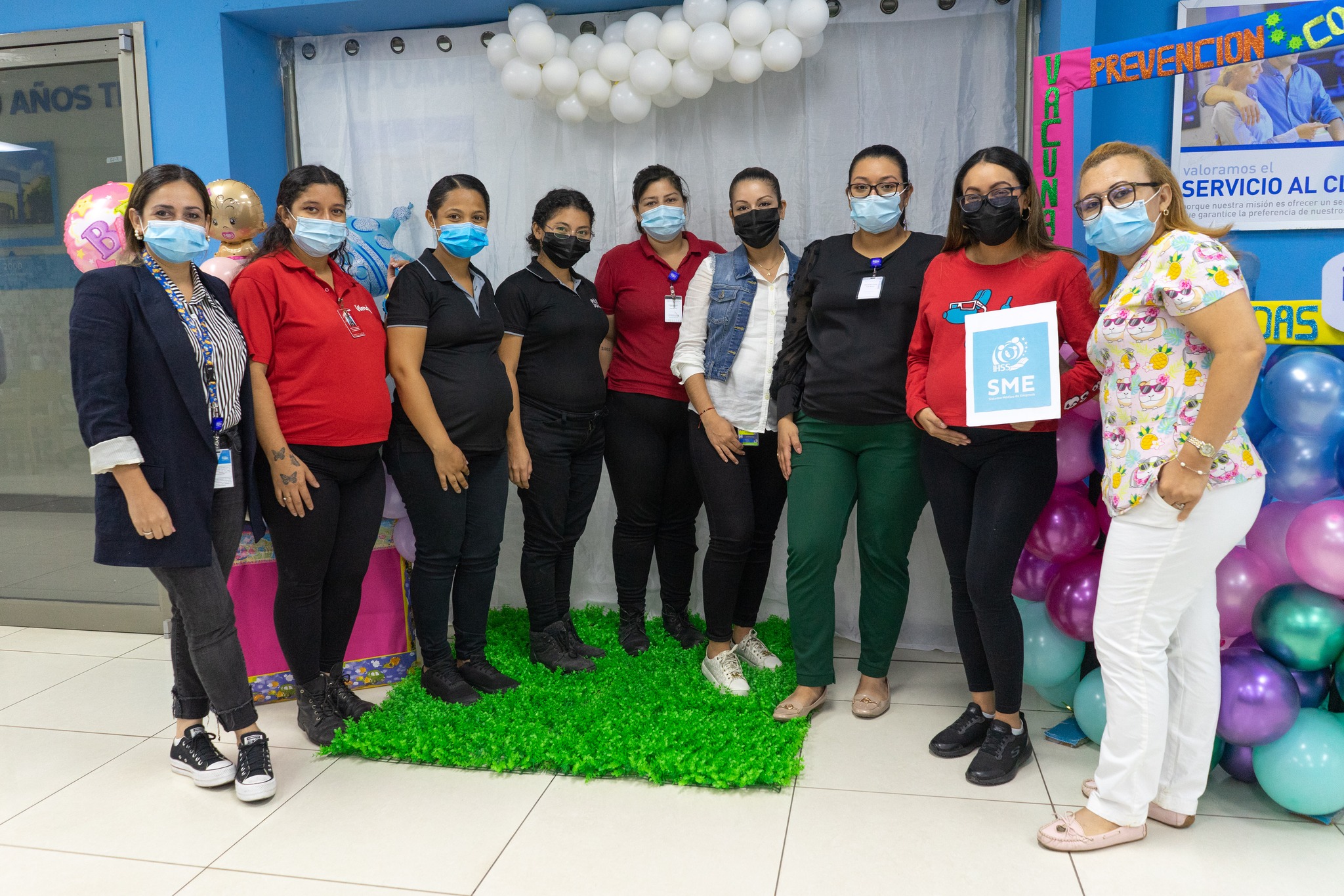Nuestro personal médico impartió charla a nuestras colaboradoras embarazadas.